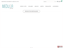 Tablet Screenshot of medusajoyas.com